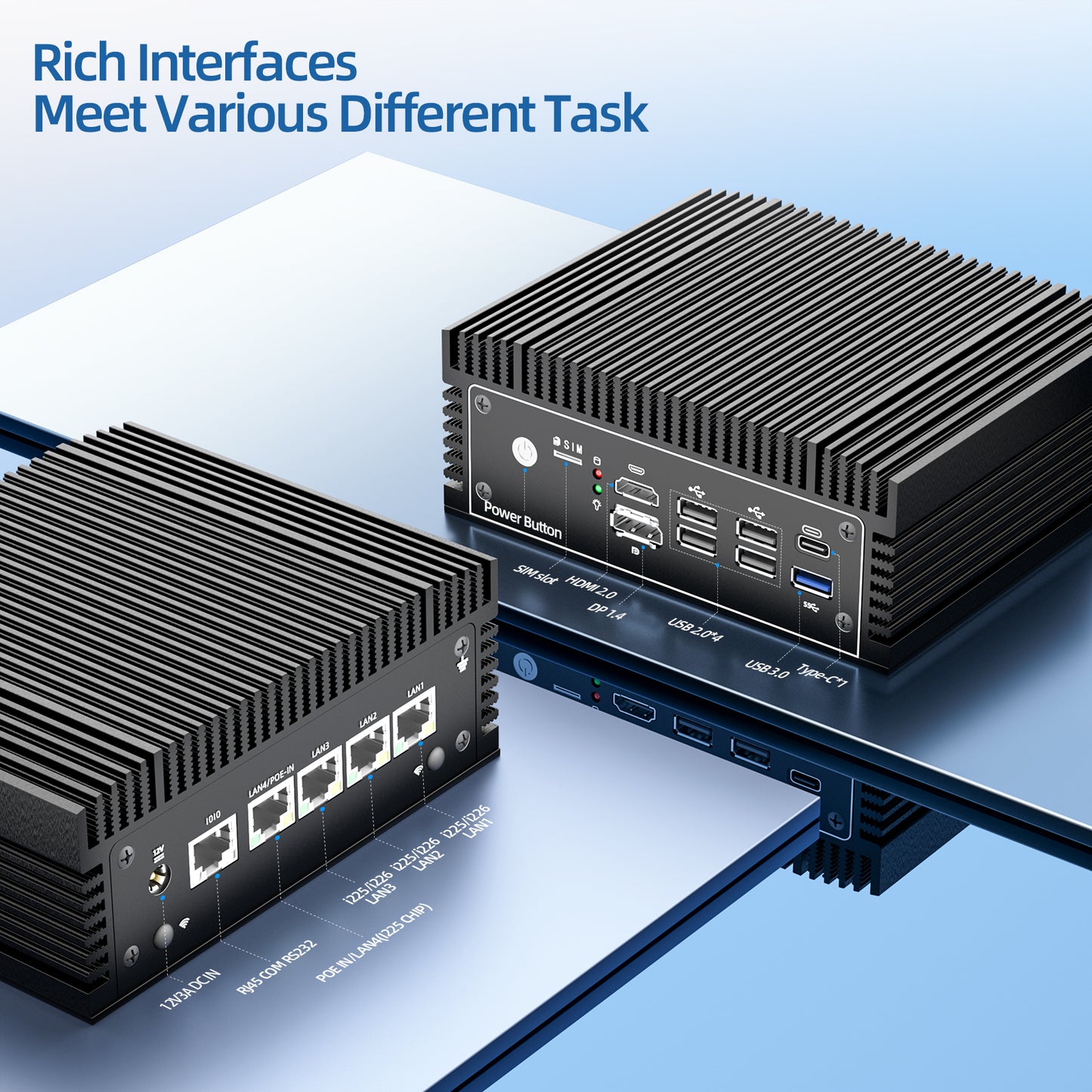 ameriDroid PoE Mini PC for Home Assistant