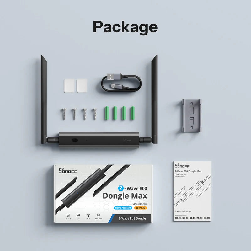 SONOFF Z-Wave 800 PoE Dongle Max | Dongle-MZG23