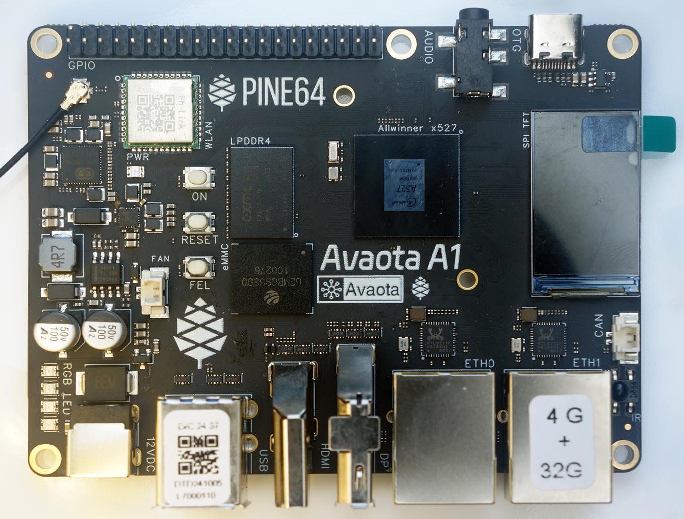 Yuzuki Avaota-A1 Single Board Computer