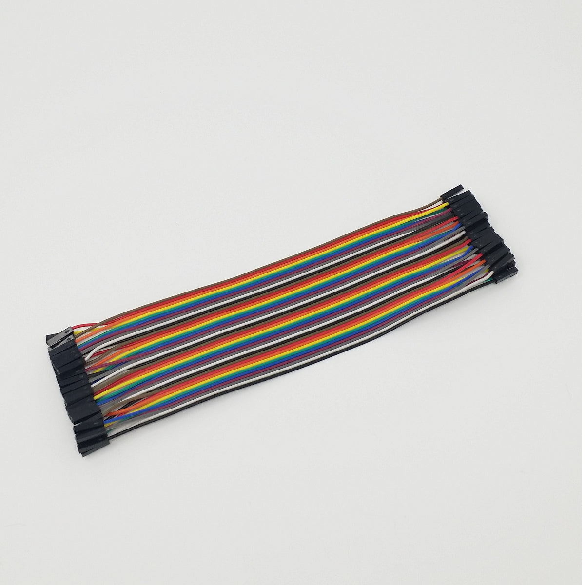 Female-Female Jumper Wires - 40 pcs x 8in.