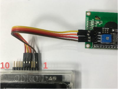 16x2 LCD with I2C Module