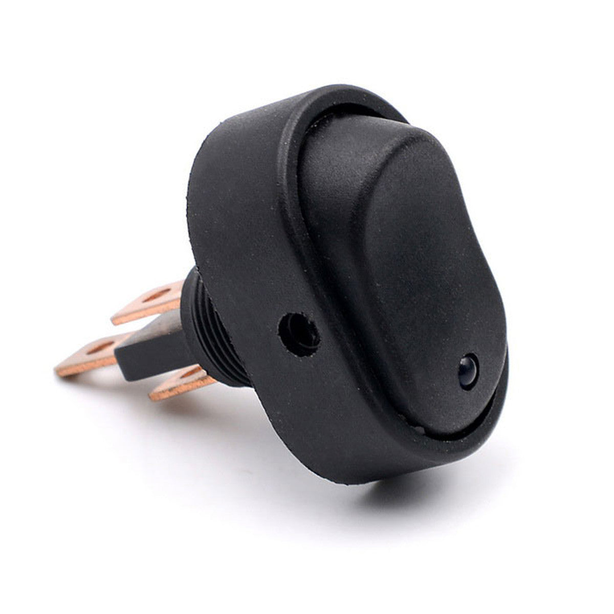 Rocker Switch - Maintained 12V/30A Blue LED