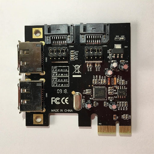 ROCKPro64 PCI-E to Dual SATA-II Interface Card