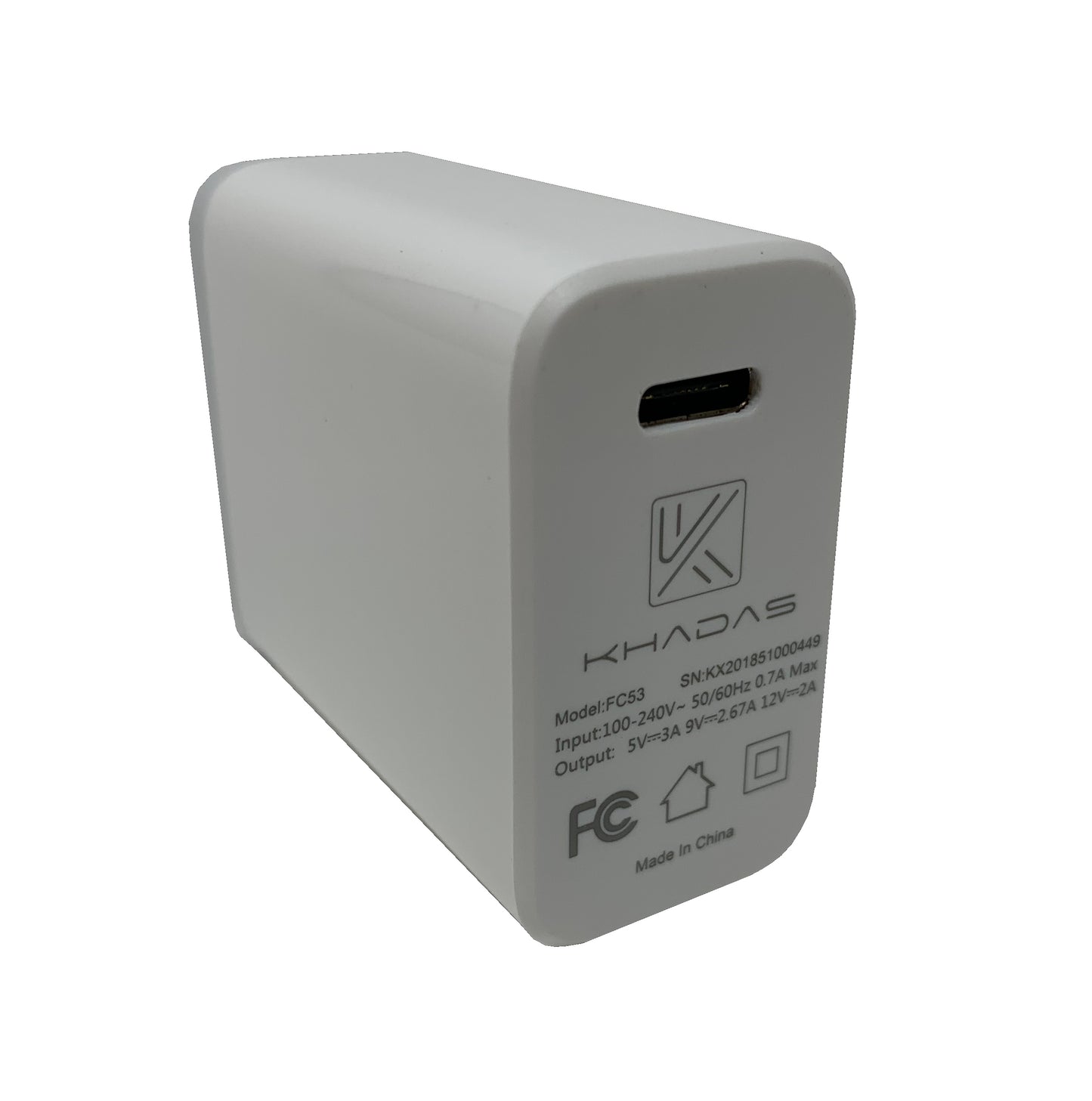 Khadas 24W USB-C Adapter US