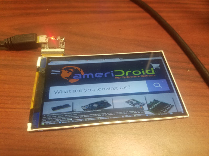 New Product: 4.1 inch 800x480 USB2 Display for any system!