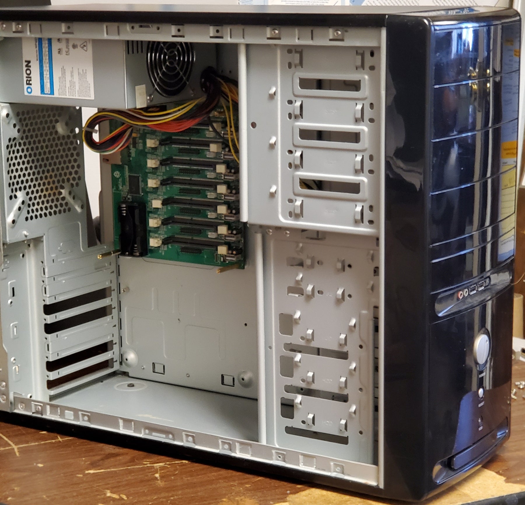 Project: Mounting Clusterboard in an ATX Mini Tower
