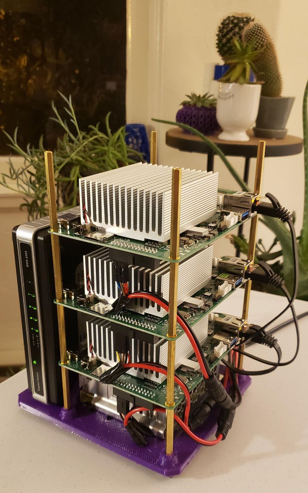 Project: Customer-Built Atomic Pi Tower Cluster
