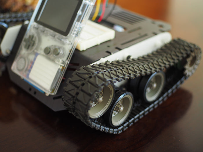 How-To: Build a Tank Robot with an ODROID-GO