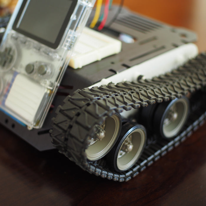 How-To: Build a Tank Robot with an ODROID-GO