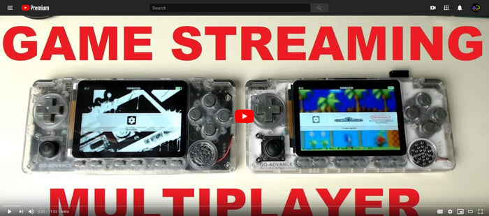 Watch: Streaming Multiplayer on a Pair of ODROID-GO Advance Units