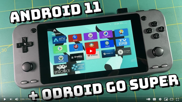 Review: Android 11 on ODROID-Go Super