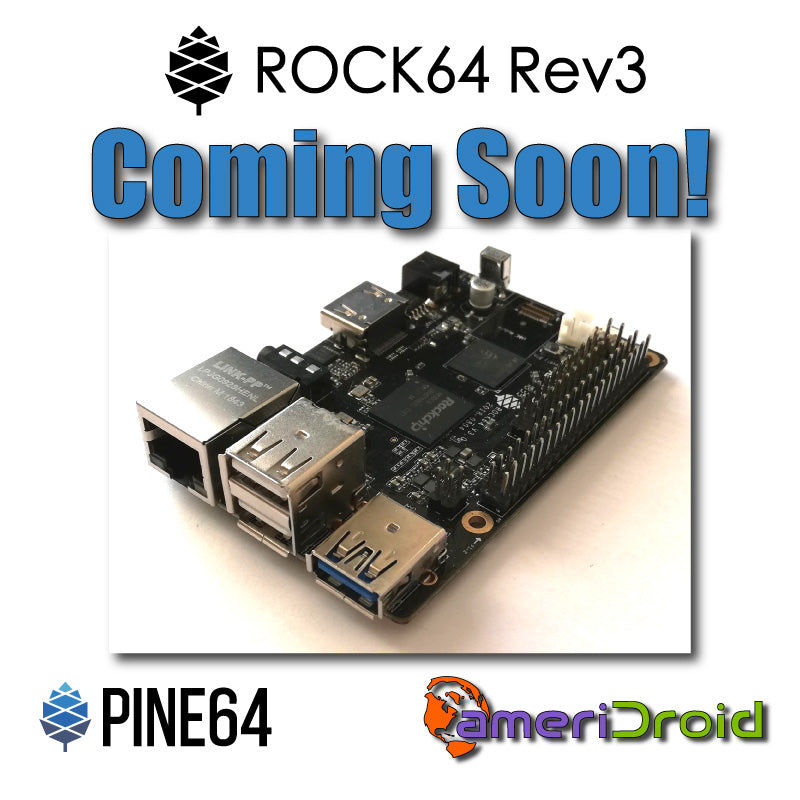 Upcoming Product: ROCK64 Rev3 Giveaway Contest