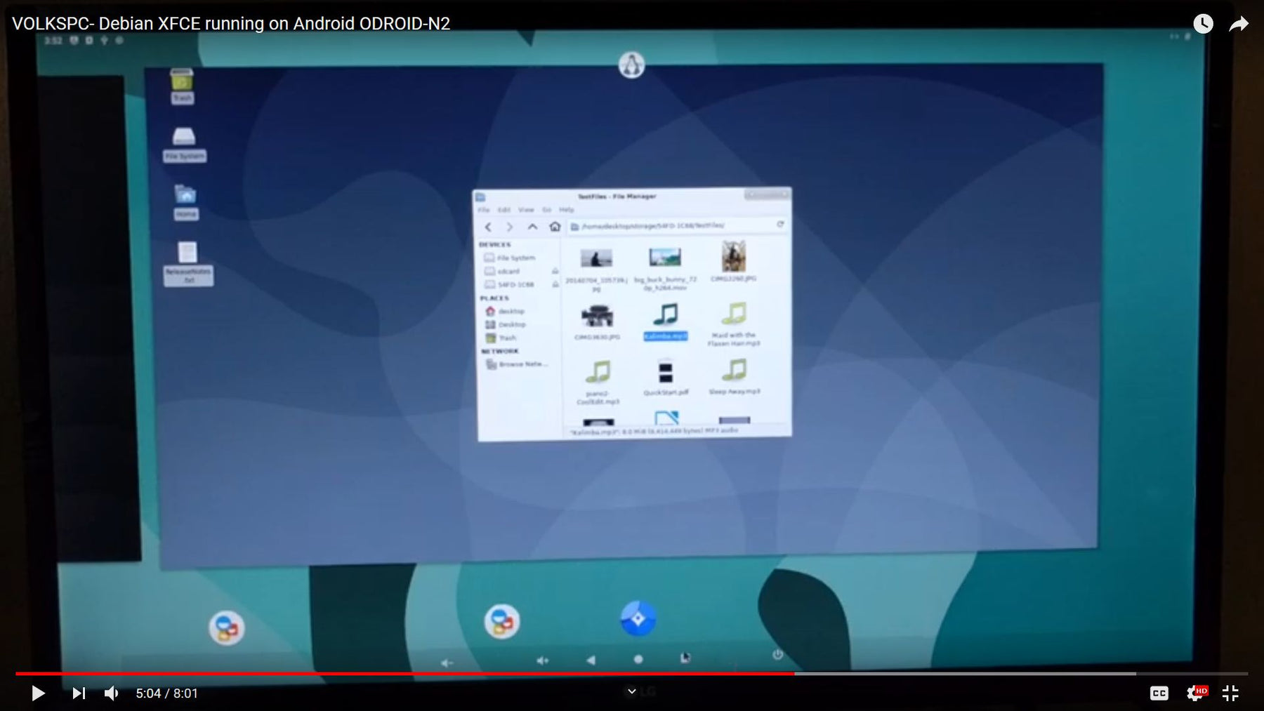 OS Releases: Debian Running on Android Devices Using VOLKSPC