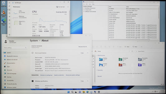 Windows 11 on the Indiedroid Nova