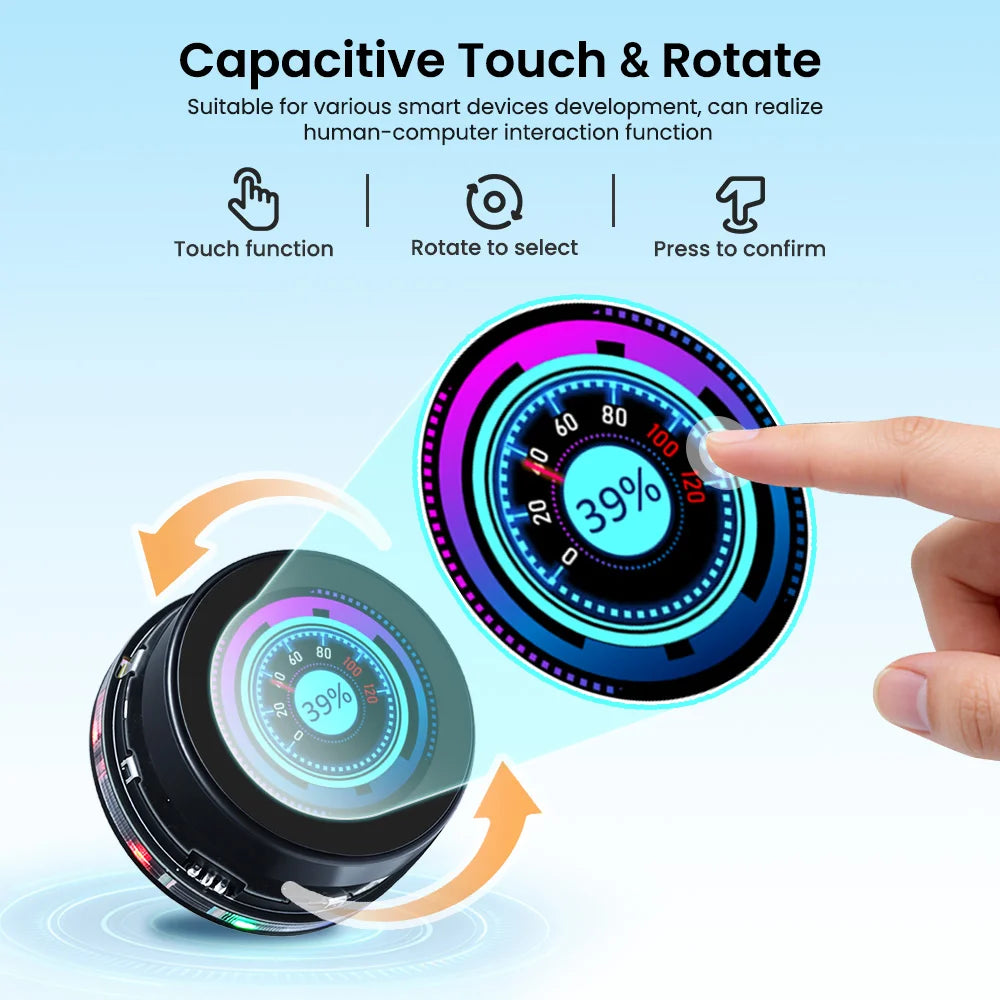 CrowPanel 1.46inch-HMI ESP32 Rotary Display
