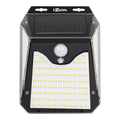 i-Zoom 600 Lumen Solar Rechargeable Night Beam 180° LED Outdoor Wall Light