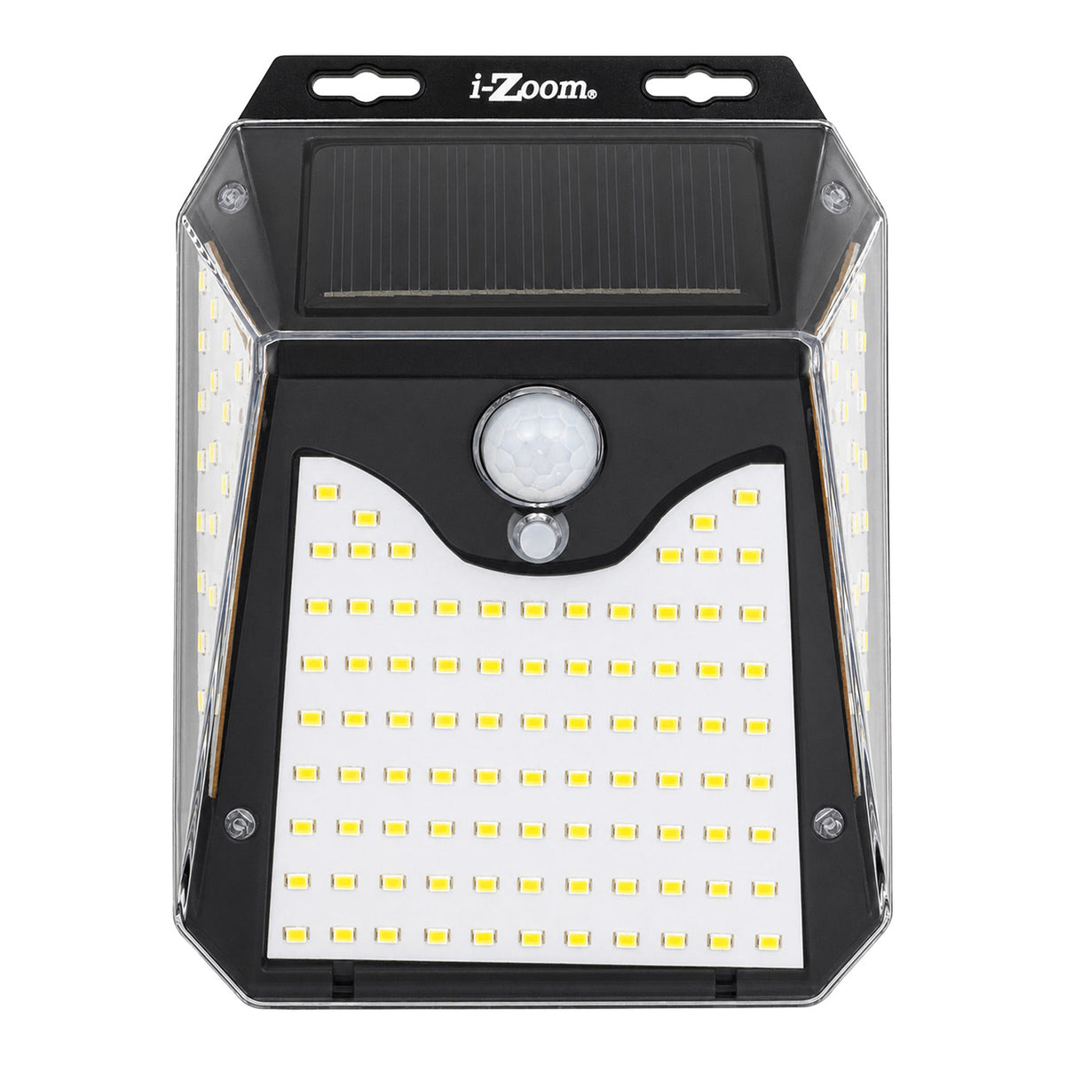 i-Zoom 600 Lumen Solar Night Beam 180° LED Outdoor Wall Light
