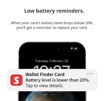 SwitchBot Wallet Finder Card