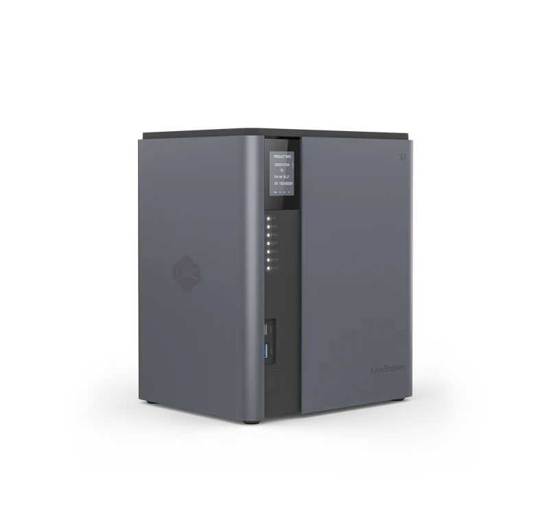 LincPlus LincStation S1 6-Bay NAS | 8GB RAM+128G ROM (Diskless)