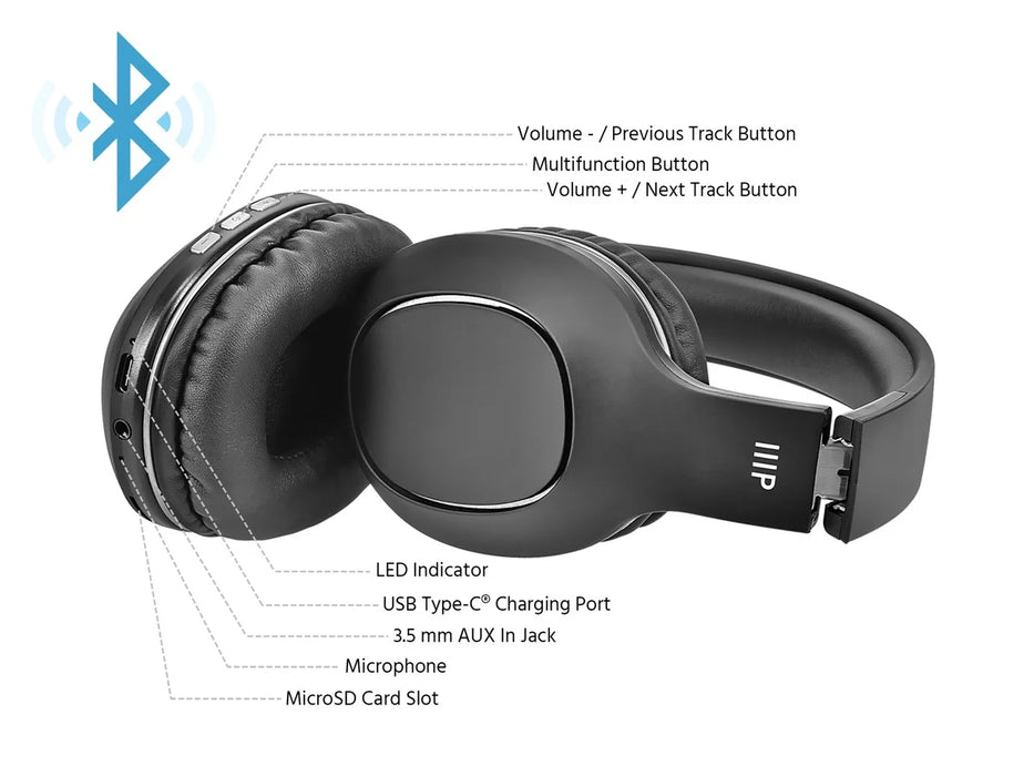 Bluetooth Over-Ear Headphones