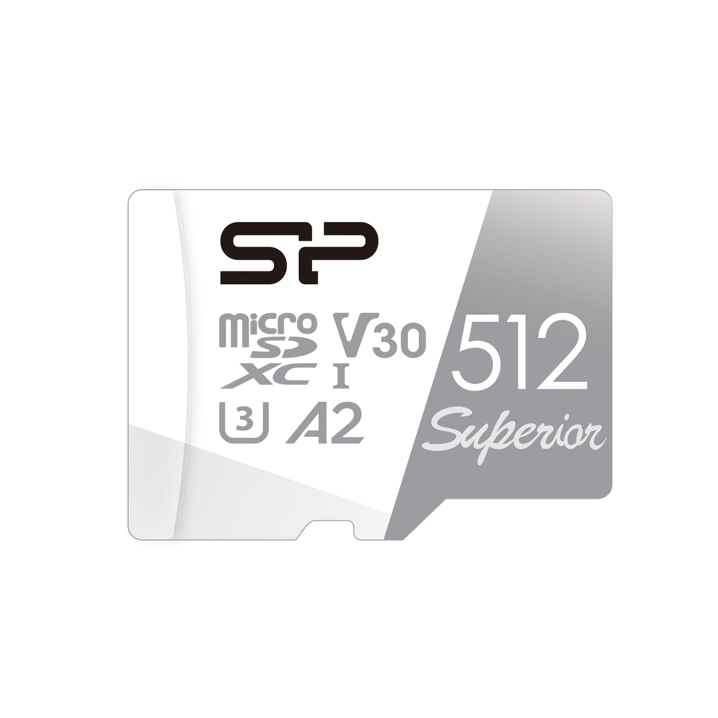 Silicon Power 512GB Superior UHS-1(U3) V30 A2 MicroSD Memory Card with Adapter [Not compatible with Switch 2]