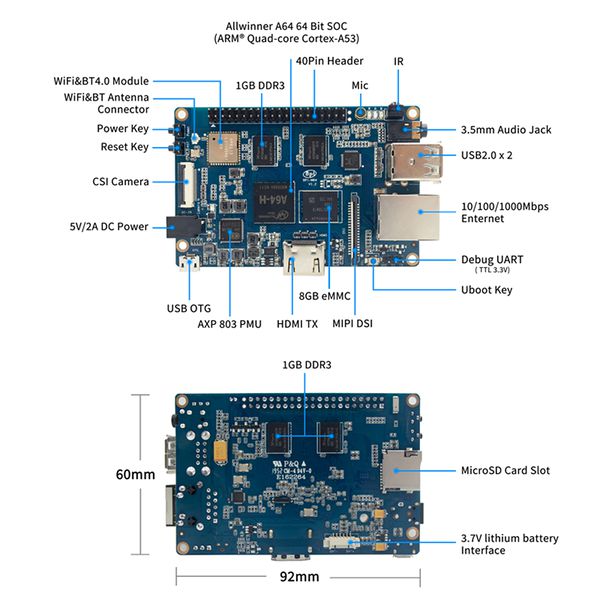 Banana Pi BPI-M64