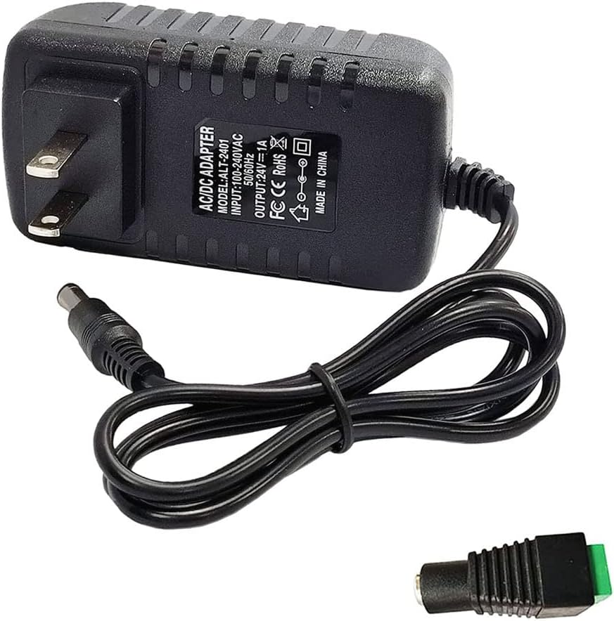 24V/1A AC to DC Power Supply Adapter