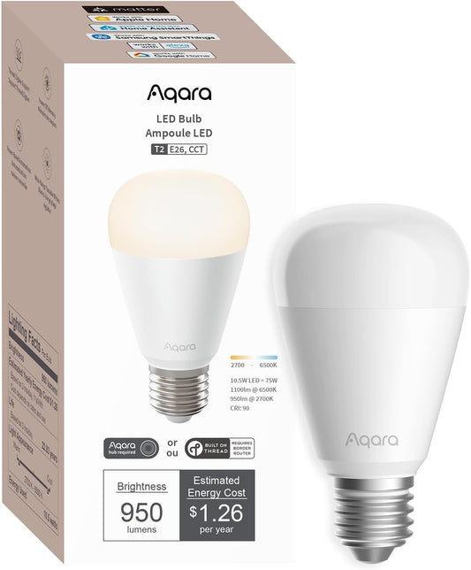 Aqara LED Bulb T2 - E26 RGB CCT