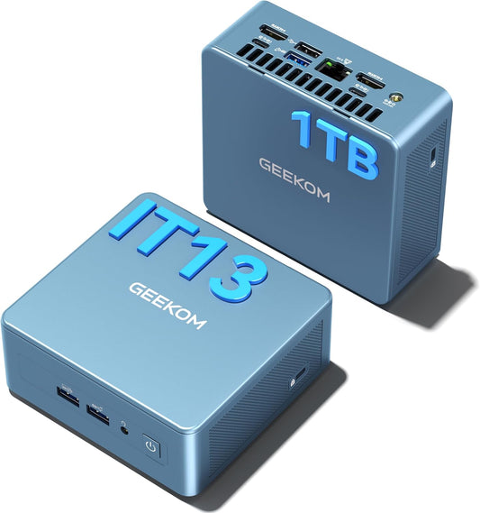 GEEKOM IT13 2026 Edition Mini PC with 13th Gen Intel® Core™ i5-13600H