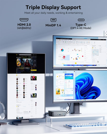 GEEKOM Air12 Mini PC with 12th Gen Intel® Processor N150