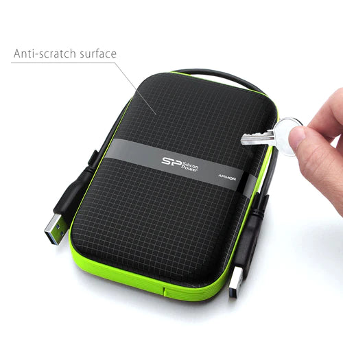 Hard Drive - External Rugged Portable Silicon Power