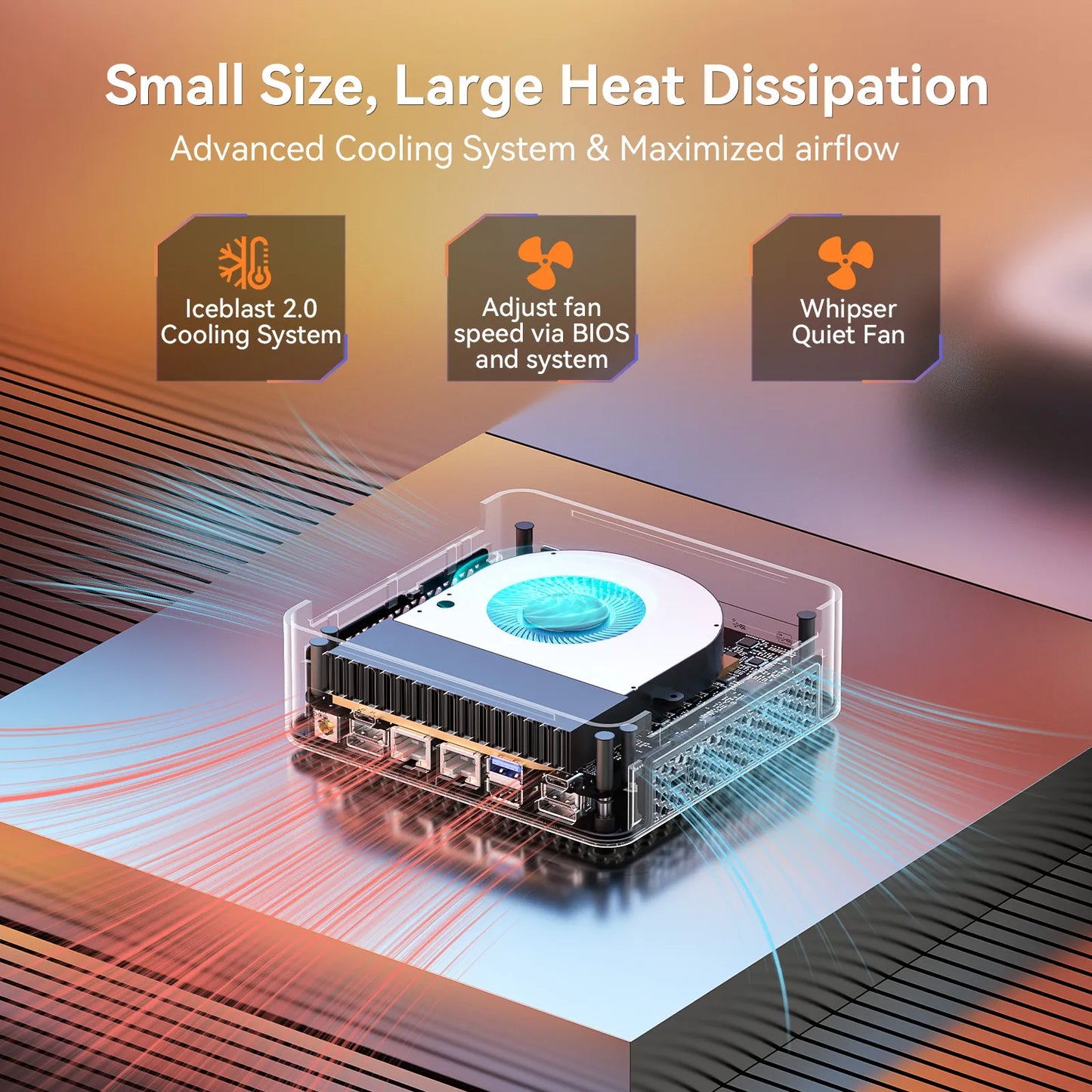 GEEKOM AX8 Max Mini PC with AMD Ryzen™ 7 8745HS