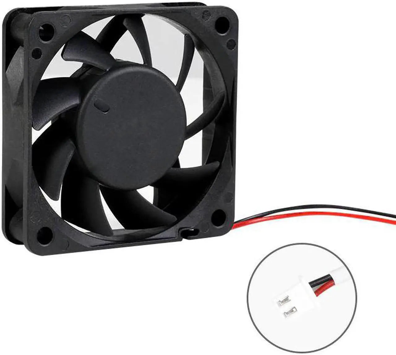 Fan - 40x40x7mm 3.3-5VDC Quiet with 2.54mm header breadboard wires