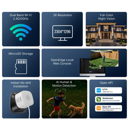 SONOFF CAM GlassView Smart Window Camera | CAM-S3W