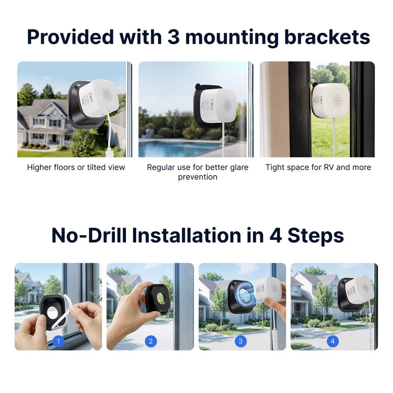 SONOFF CAM GlassView Smart Window Camera | CAM-S3W