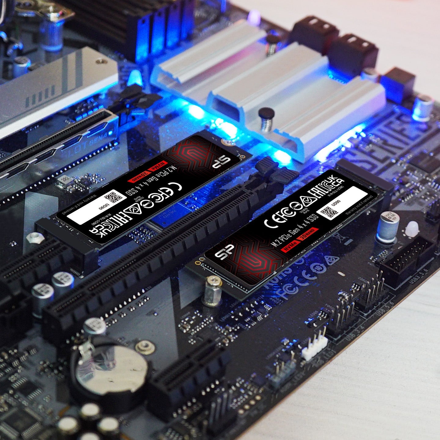 Silicon Power UD90 4TB PCIe NVMe Gen4x4 M.2 2280 Internal Solid State Drive
