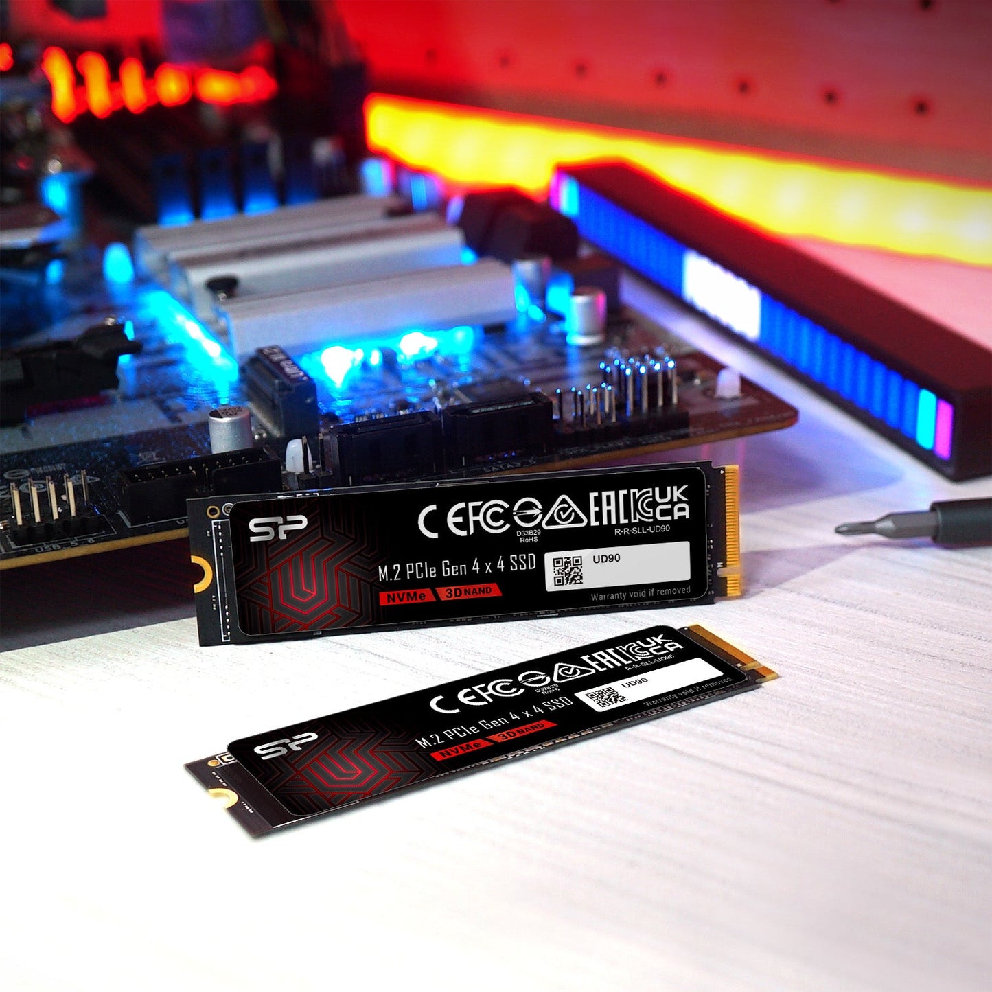 Silicon Power UD90 4TB PCIe NVMe Gen4x4 M.2 2280 Internal Solid State Drive