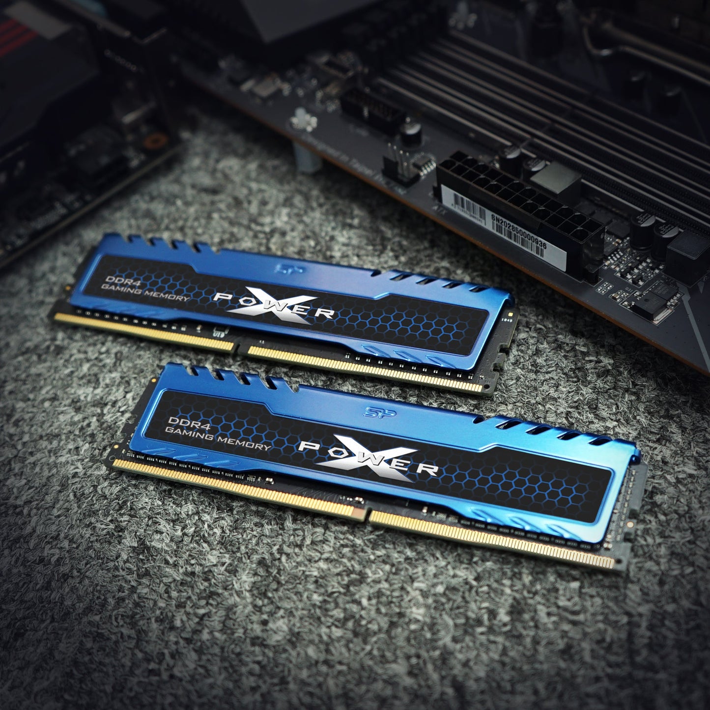 Silicon Power Turbine Gaming DDR4 3200MT/s (PC4 25600) 16GB(2x8GB) Dual Pack 1.35V Desktop Unbuffered DIMM