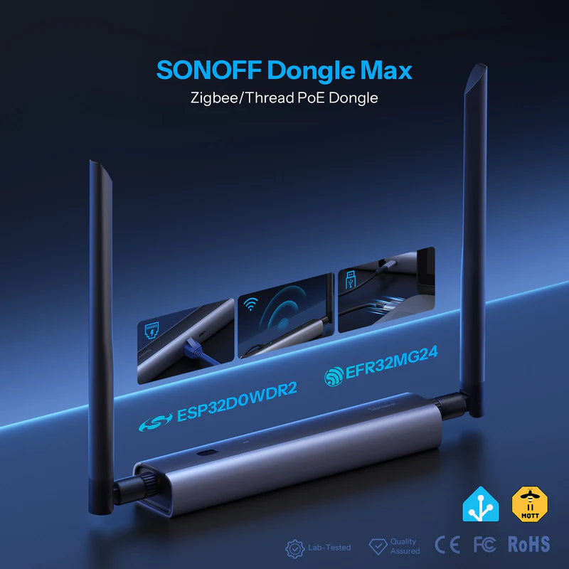 SONOFF Dongle Max Zigbee/Thread PoE Dongle | Dongle-M