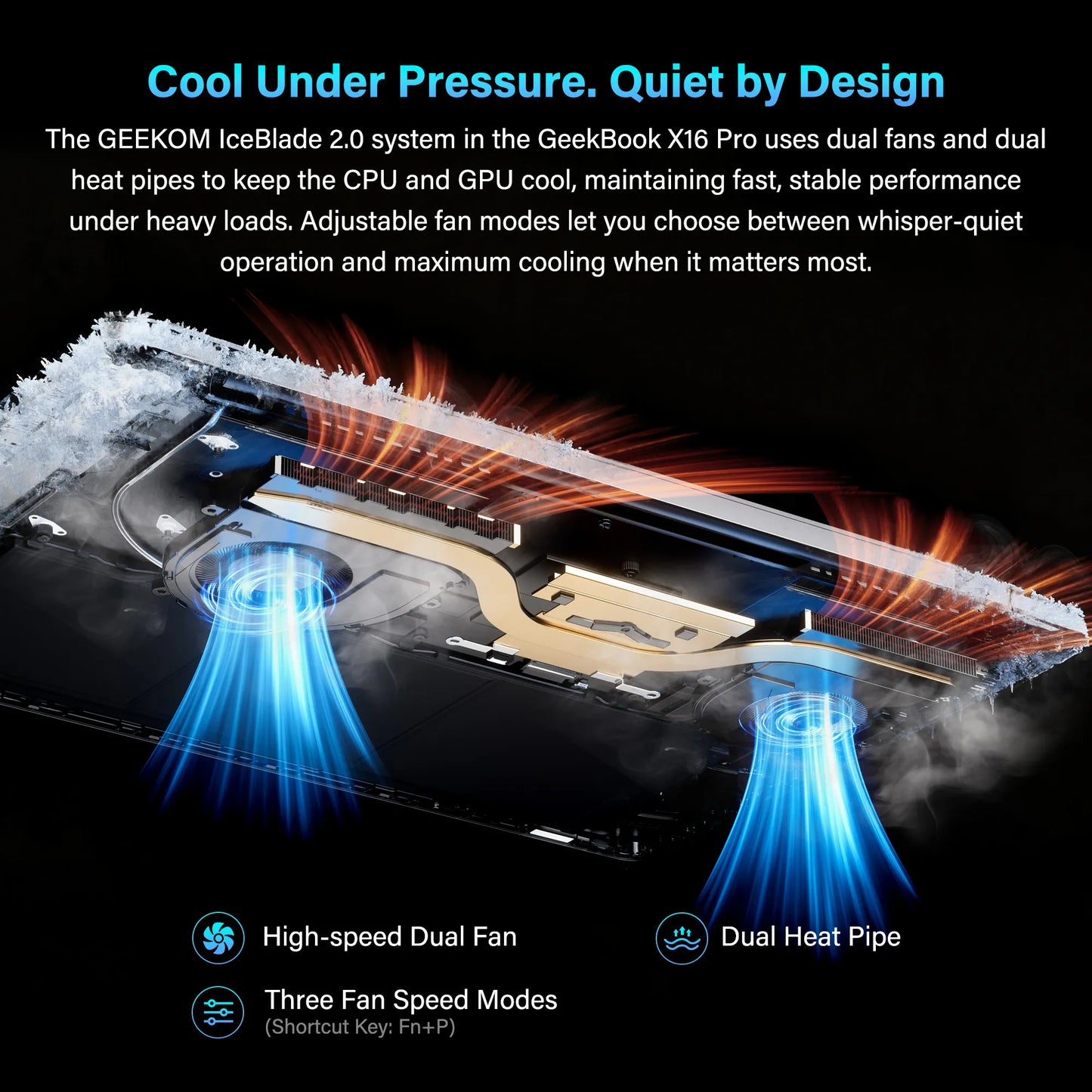 GEEKOM GeekBook X16 Pro 16 inch Laptop