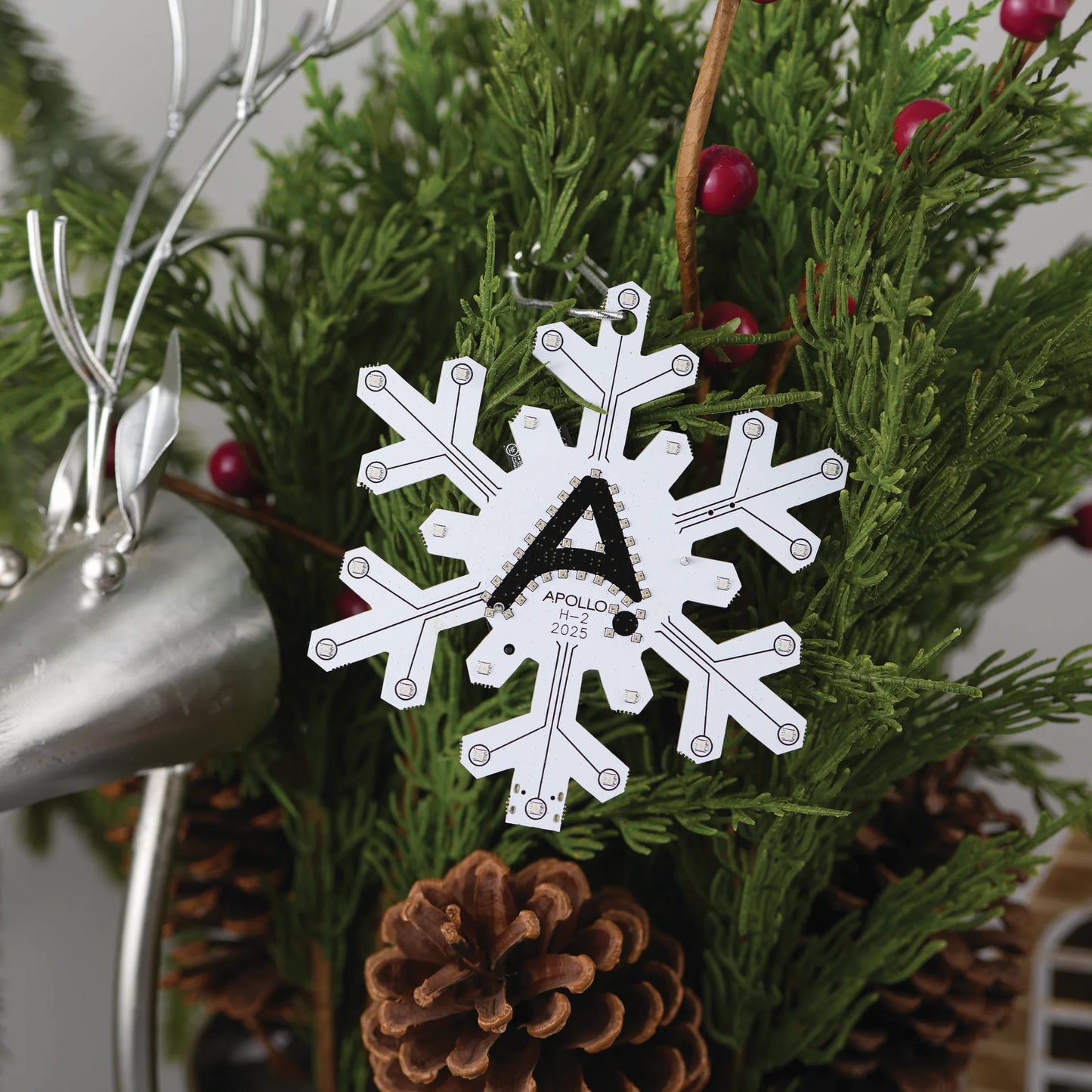 Apollo H-2 Annual Holiday Ornament For Charity