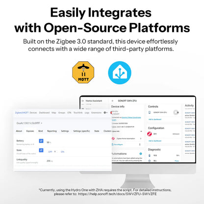 SONOFF Hydro ONE Zigbee Smart Water Valve With Flow Meter