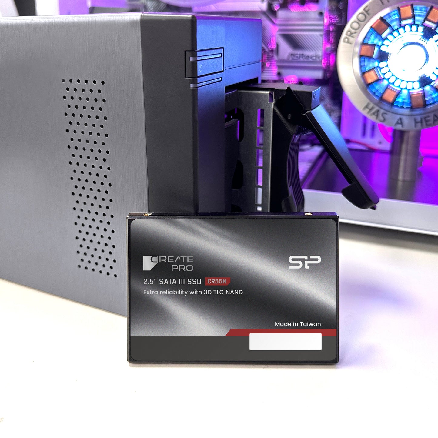 Silicon Power CreatePro NAS CR55N 2TB SATA III 6Gb/s 2.5-inch Internal Solid State Drive