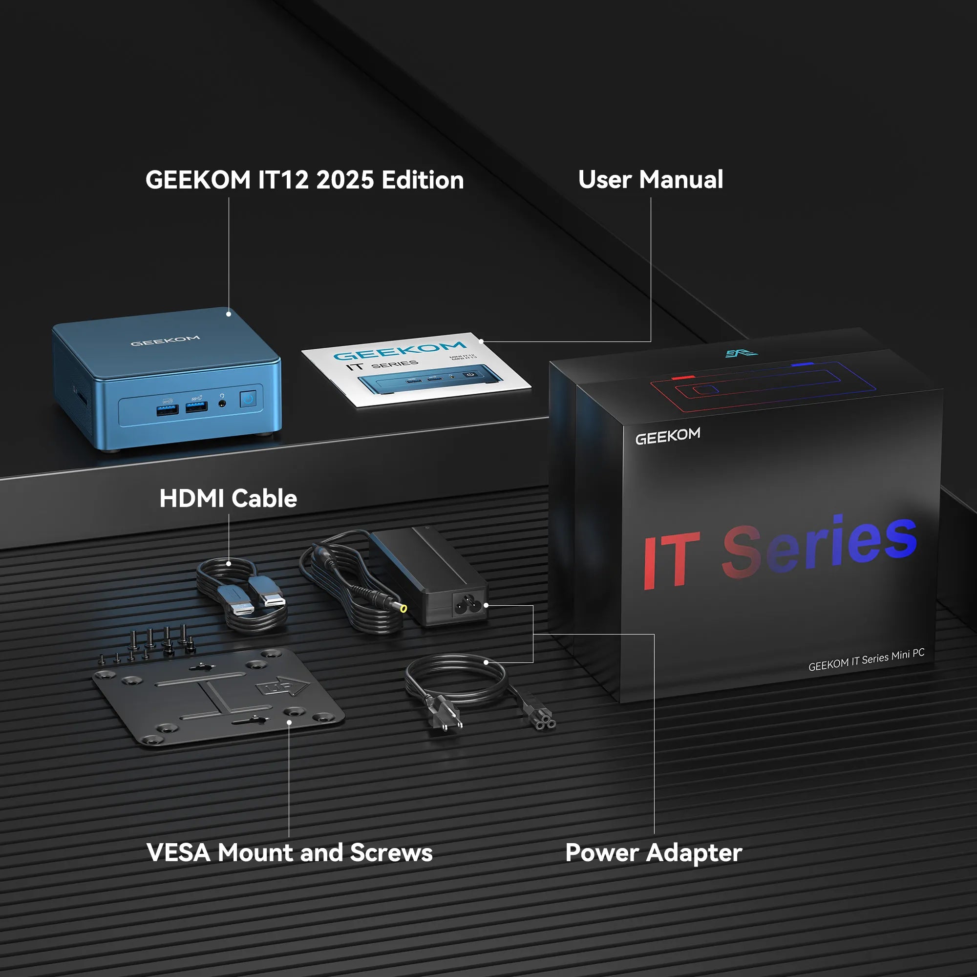 GEEKOM IT12 Mini PC - Thumbnail 2