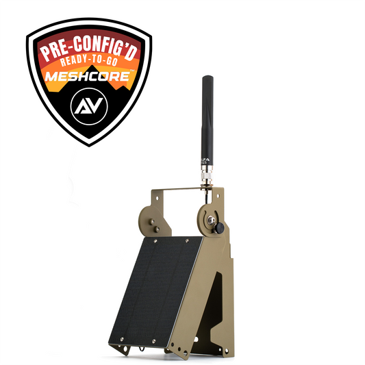 Atlavox Beacon Solar MeshCore Node – Preconfigured