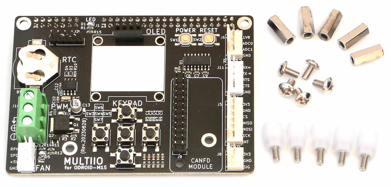 Multi I/O Training Board for M1S