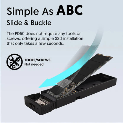 Silicon Power USB3 to NVMe Enclosure