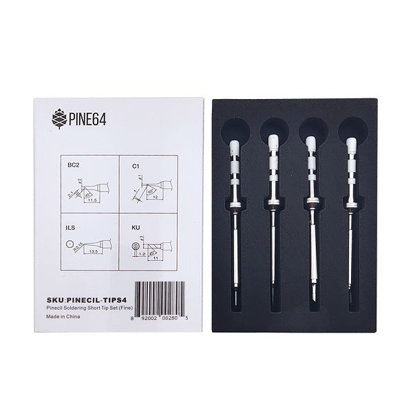 PINECIL Soldering Tip Set (Fine)