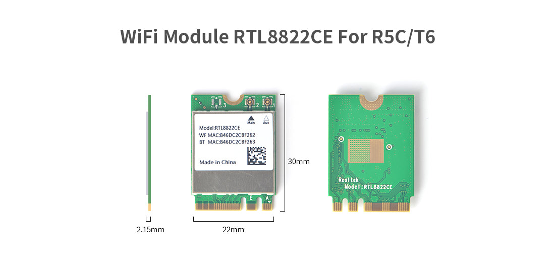 WiFi Module RTL8822CE