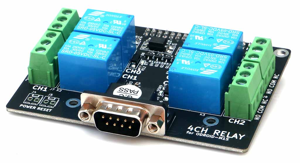 4 Channel Relay board for M1S